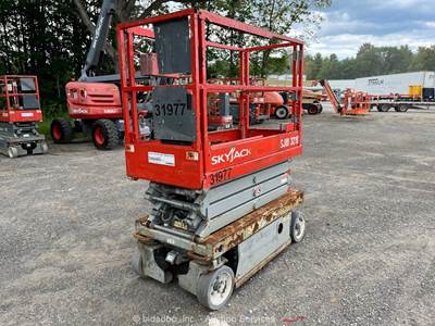 2013 Skyjack SJIII-3219 19' Electric Scissor Lift Man Aerial Platform bidadoo