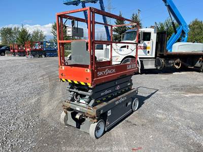 2017 Skyjack SJIII-3219 19' Electric Scissor Lift Man Aerial Platform bidadoo