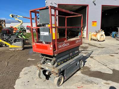 2012 Skyjack SJIII-3219 19' Electric Scissor Lift Man Aerial Platform bidadoo