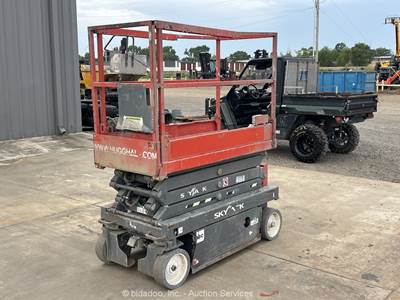 2020 Skyjack SJIII 3219 19' Electric Scissor Lift Man Aerial Platform bidadoo