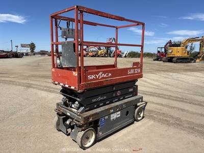 2018 Skyjack SJIII3219 19' Electric Scissor Lift Man Aerial Platform bidadoo
