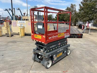 2017 Skyjack SJIII 3219 19' Electric Scissor Lift Man Aerial Platform bidadoo