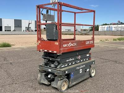 2018 Skyjack SJIII 3219 19' Electric Scissor Lift Man Aerial Platform bidadoo