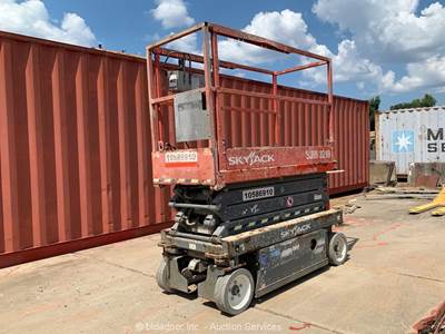 2017 Skyjack SJIII 3219 19' Electric Scissor Lift Man Aerial Platform bidadoo