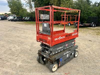 2018 Skyjack SJIII 3219 19' Electric Scissor Lift Man Aerial Platform bidadoo