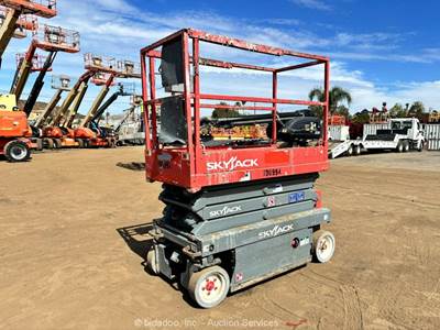 2013 Skyjack SJIII 3219 19' Electric Scissor Lift Man Aerial 24V bidadoo -Repair