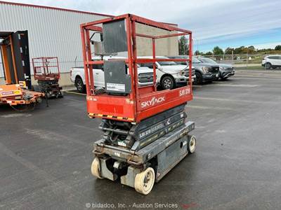 2013 Skyjack SJIII-3219 19' Electric Scissor Lift Man Aerial Platform bidadoo