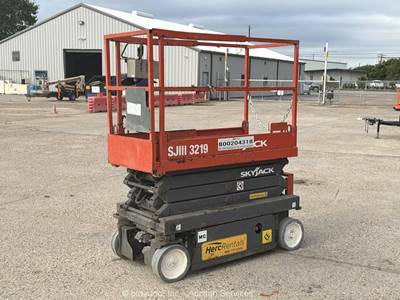 2018 Skyjack SJIII 3219 19' Electric Scissor Lift Man Aerial Platform bidadoo