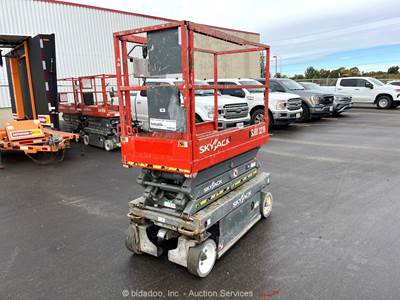 2014 Skyjack SJIII-3219 19' Electric Scissor Lift Man Aerial Platform bidadoo