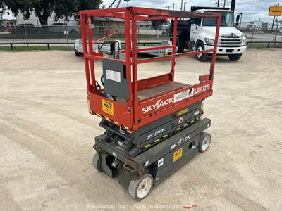 2018 Skyjack SJIII 3219 19' Electric Scissor Lift Man Aerial Platform bidadoo