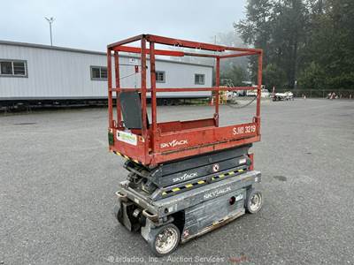 2006 Skyjack SJIII 3219 19' Electric Scissor Aerial Man Lift 24V -Parts/Repair