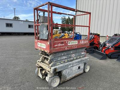 Skyjack SJIII 3219 19' Electric Scissor Lift Man Aerial Platform -Parts/Repair