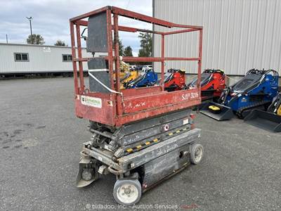 2013 Skyjack SJIII 3219 19' Electric Scissor Lift Man Aerial Platform bidadoo