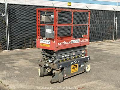 2018 Skyjack SJIII-3219 19' Electric Scissor Lift Manlift Aerial bidadoo -Repair