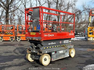 2015 Skyjack SJIII 3220 20' Electric Scissor Lift Man Aerial bidadoo