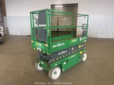 2014 Skyjack SJIII 3220 20' Electric Scissor Lift Man Aerial Platform bidadoo