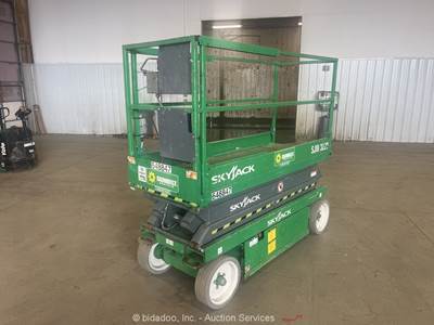 2014 Skyjack SJIII 3220 20' Electric Scissor Lift Man Aerial Platform bidadoo