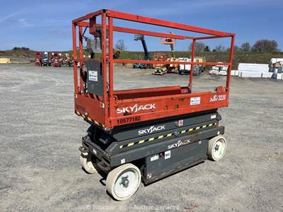 2017 Skyjack SJIII 3220 20' Electric Scissor Lift Man Aerial Platform bidadoo