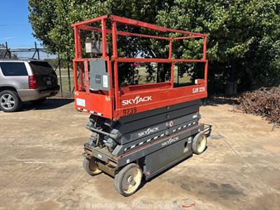2018 Skyjack SJIII 3226 26' Electric Scissor Lift Man Aerial Platform bidadoo
