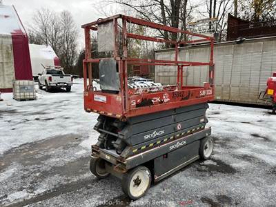 2015 Skyjack SJIII 3226 26' Electric Scissor Lift Man Aerial Platform bidadoo