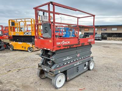 2018 Skyjack SJIII 3226 26’ Electric Scissor Lift Man Aerial Platform bidadoo