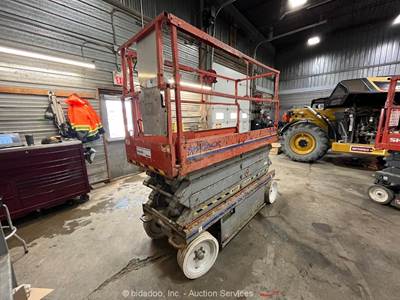 2012 Skyjack SJIII-3226 26' Electric Scissor Lift Man Aerial Platform bidadoo