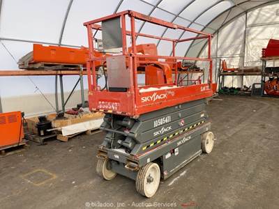 2016 Skyjack SJIII-3226 26' Electric Scissor Lift Man Aerial Platform bidadoo