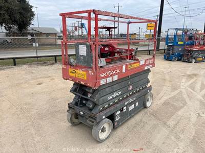 2016 Skyjack SJIII 3226 Electric Scissor Lift Man Aerial Platform 24V bidadoo