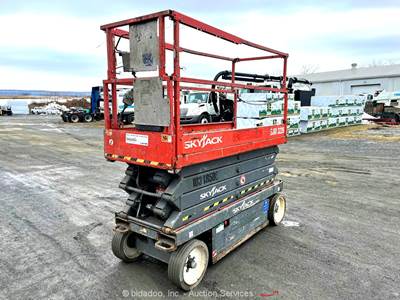2015 Skyjack SJIII-3226 26' Electric Scissor Lift Man Aerial Platform bidadoo