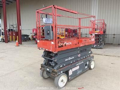 2018 Skyjack SJIII 3226 26' Electric Scissor Lift Man Platform bidadoo -Repair