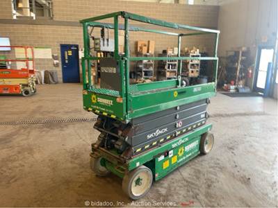 2016 Skyjack SJIII-3226 26' Electric Scissor Lift Man Aerial Platform bidadoo