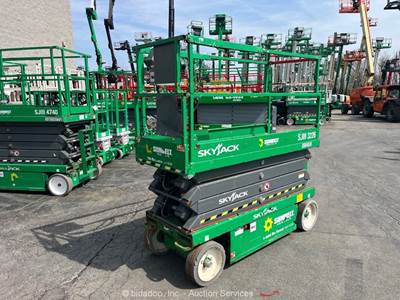 2016 Skyjack SJIII 3226 26' Electric Scissor Lift Man Aerial Platform bidadoo