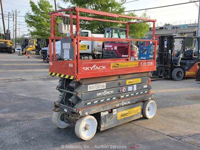 2016 Skyjack SJIII 3226 26' Electric Scissor Lift Man Aerial Platform bidadoo