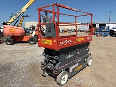 2018 Skyjack SJIII 3226 26' Electric Scissor Lift Man Aerial Platform bidadoo