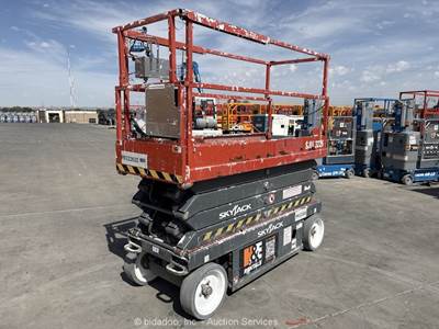 2017 Skyjack SJIII-3226 26' Electric Scissor Lift Man Aerial Platform bidadoo