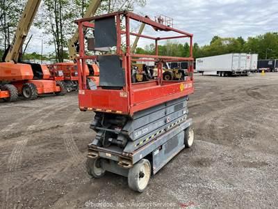 2013 Skyjack SJIII 3226 26' Electric Scissor Lift Man Aerial Platform bidadoo