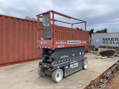 2016 Skyjack SJIII 3226 26' Electric Scissor Lift Man Aerial Platform bidadoo