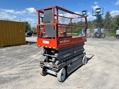 2015 Skyjack SJIII 3226 26’ Electric Scissor Lift Man Aerial Platform bidadoo