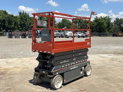 2018 Skyjack SJIII-3226 26' Electric Scissor Lift Mobile Aerial Platform bidadoo