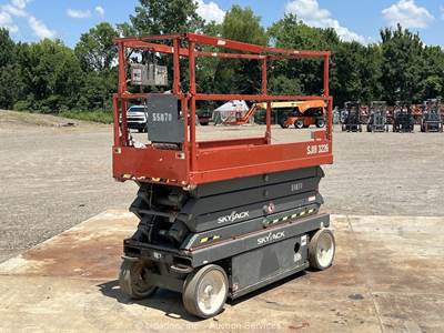 2019 Skyjack SJIII 3226 26' Electric Scissor Lift Man Aerial Platform bidadoo