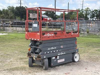 2017 Skyjack SJIII-3226 26' Electric Scissor Lift Manlift Aerial -Parts/Repair