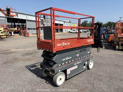 2018 Skyjack SJIII-3226 26' Electric Scissor Lift Man Aerial Platform bidadoo