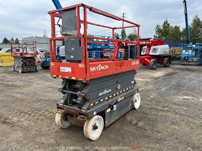 2016 Skyjack SJIII-3226 26’ Electric Scissor Lift Man Aerial Platform bidadoo