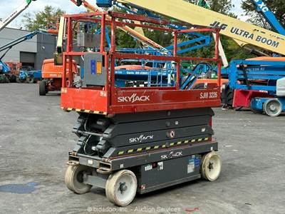 2017 Skyjack SJIII3226 26' Electric Scissor Lift Man Aerial Platform bidadoo
