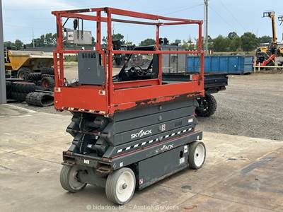 2020 Skyjack SJIII-3226 26' Electric Scissor Lift Man Aerial Platform bidadoo