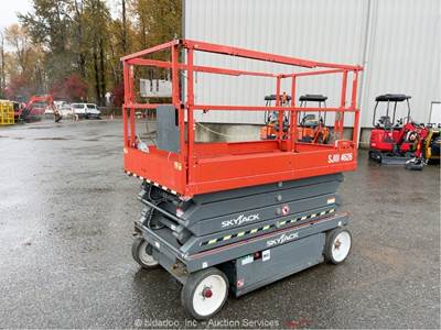 2017 Skyjack SJIII-4626 26' Electric Scissor Lift Man Aerial Platform bidadoo