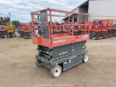 2016 Skyjack SJIII-4626 26' Electric Scissor Lift Man Aerial Platform bidadoo