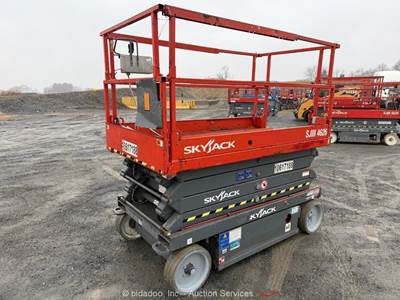 2017 Skyjack SJIII 4626 26' Electric Scissor Lift Man Aerial Platform bidadoo