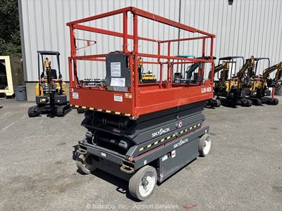 2017 Skyjack SJIII-4626 26' Electric Scissor Lift Man Aerial Platform bidadoo