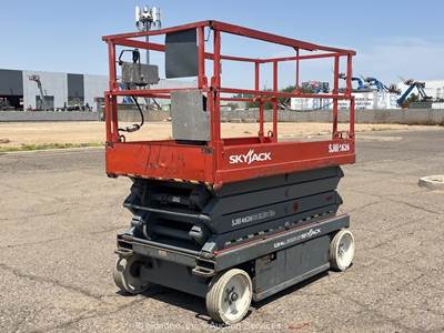 2005 Skyjack SJIII4626 26' Electric Scissor Lift Man Aerial Platform 24V bidadoo
